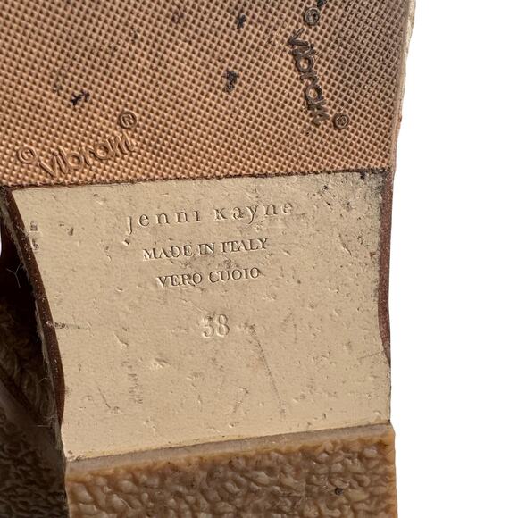 JENNI KAYNE Brown Suede Espadrille Sandals Size 8 - Picture 8 of 8